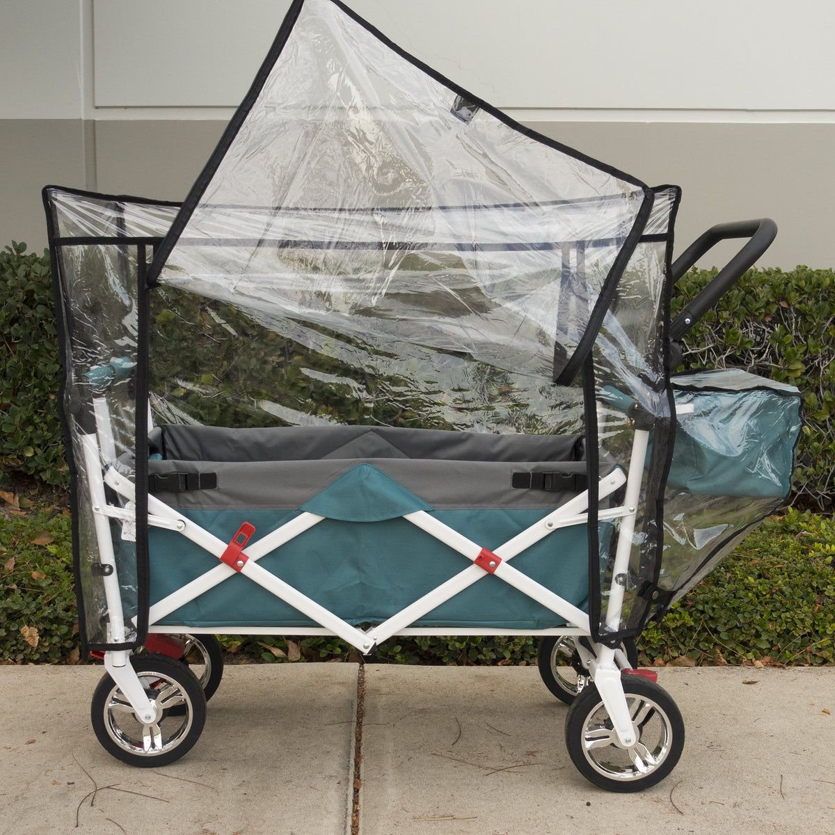 Push Pull Folding Wagon Quilted Insulated Cold Weather Cover Accessory 