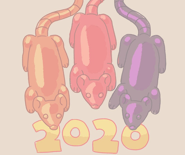 Runforthecube 2020 Year of the Rat - Gummy Candy - @01nuu