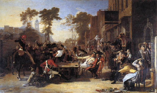 Chelsea Pensioners Reading the Waterloo Dispatch by Sir David Wilkie