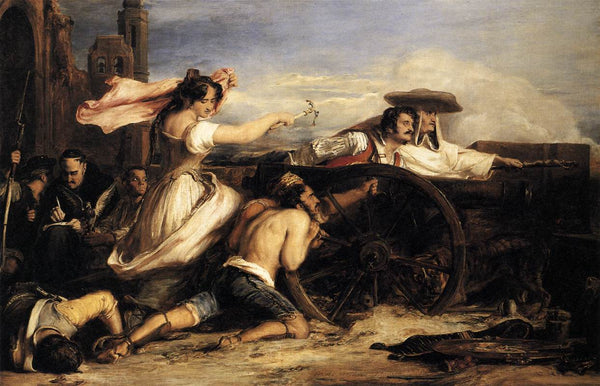 The Defence of Saragossa by Sir David Wilkie