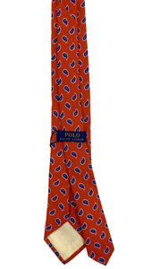 Corbata Orange Lino