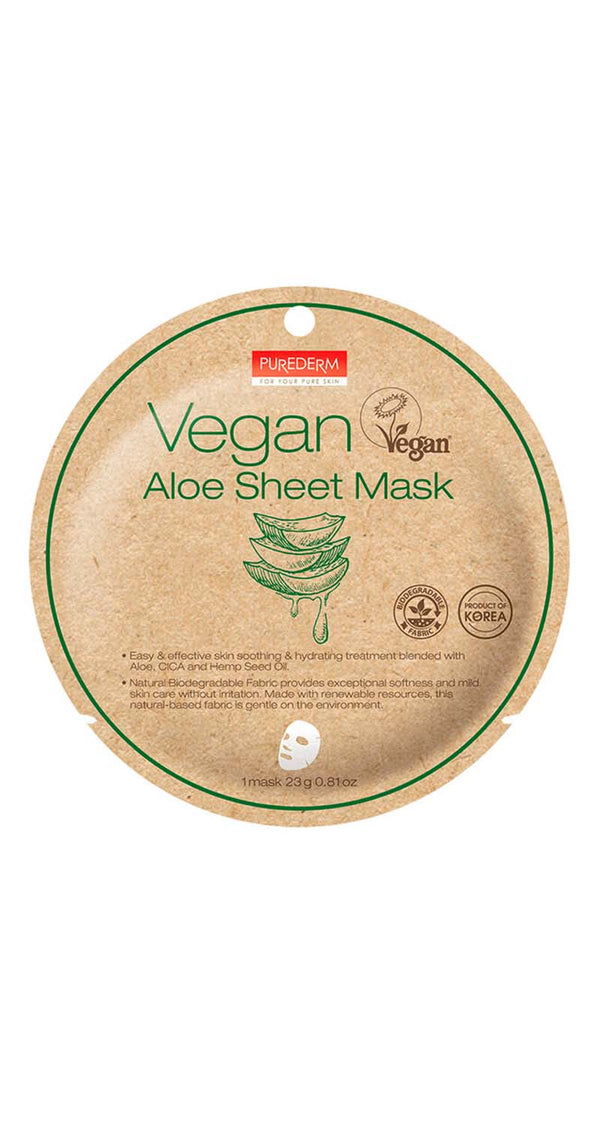 Vegan Aloe Sheet Mask
