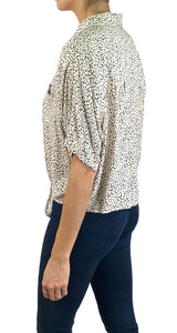 Blusa Beige Estampada