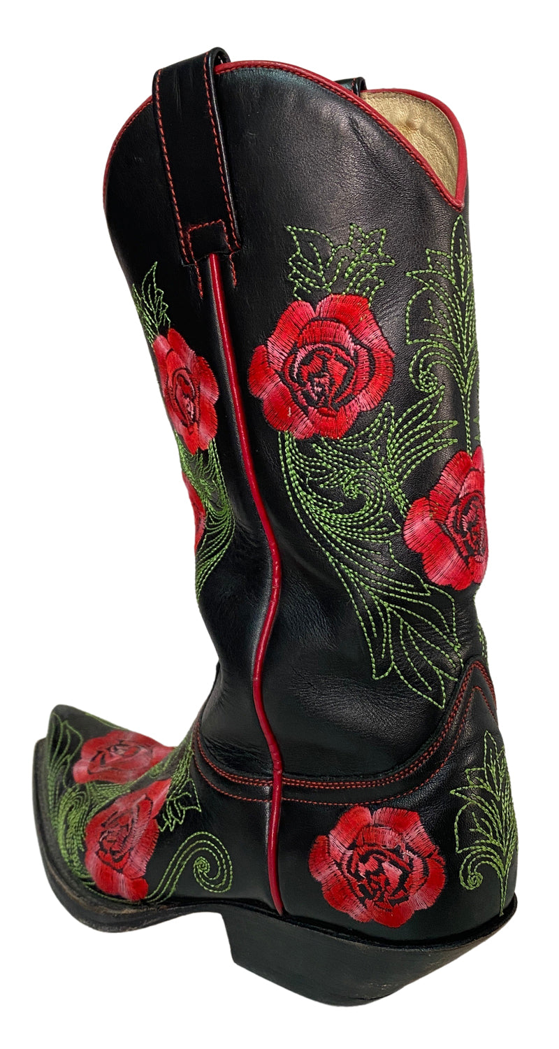 Botas Cowboy Rosas