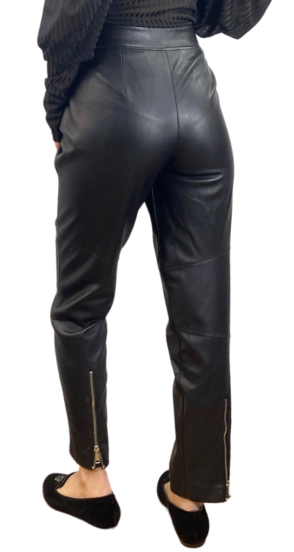 Pantalón Ecocuero Negro