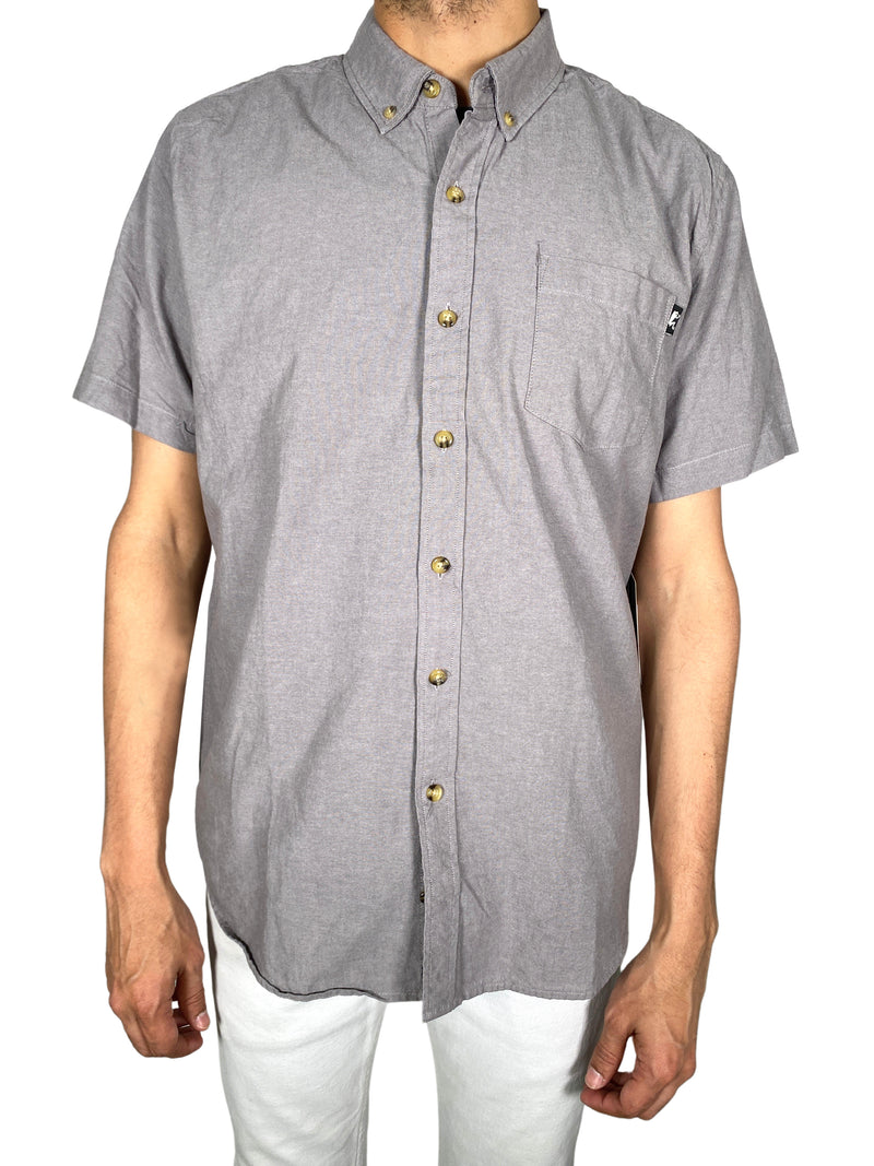 Camisa Manga Corta Gris