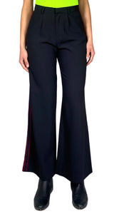 Pantalón Negro con lurex lateral