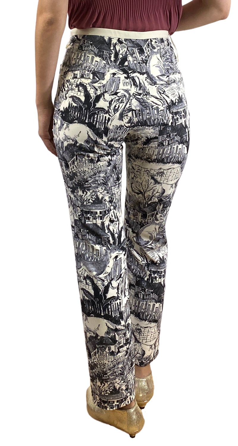 Pantalón Tela Estampado