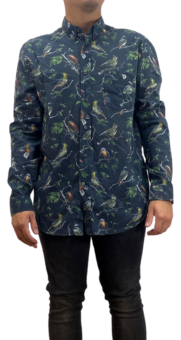 Camisa Multicolor Birds