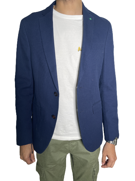 Blazer Azul Slim Fit