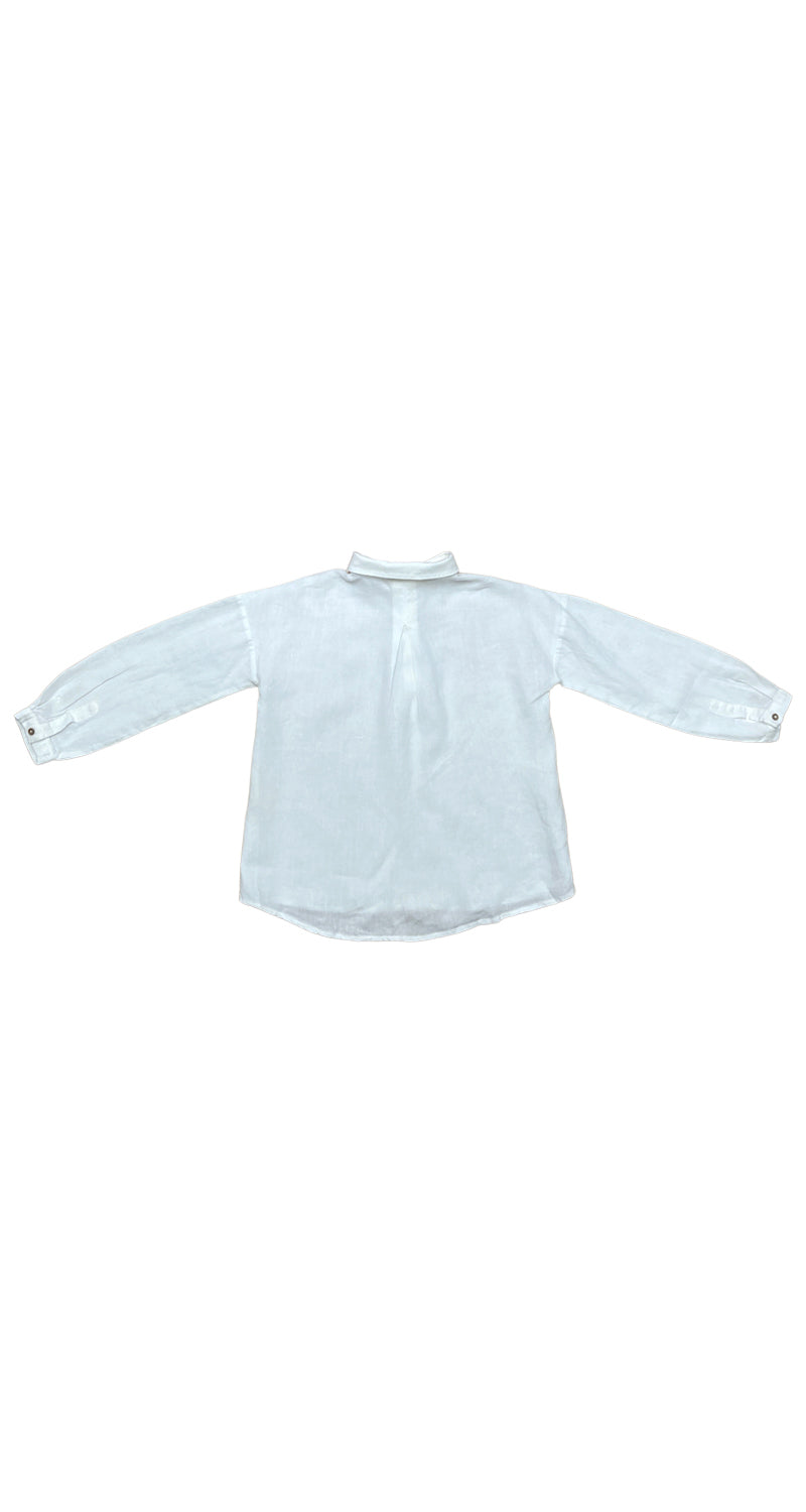 Camisa Blanca Lino