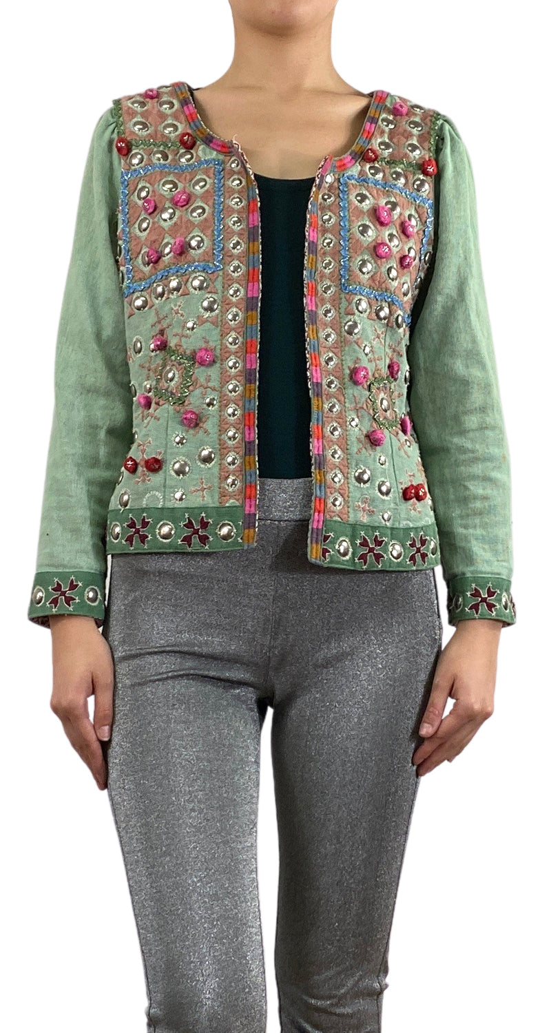 Chaqueta Tejido Multicolor