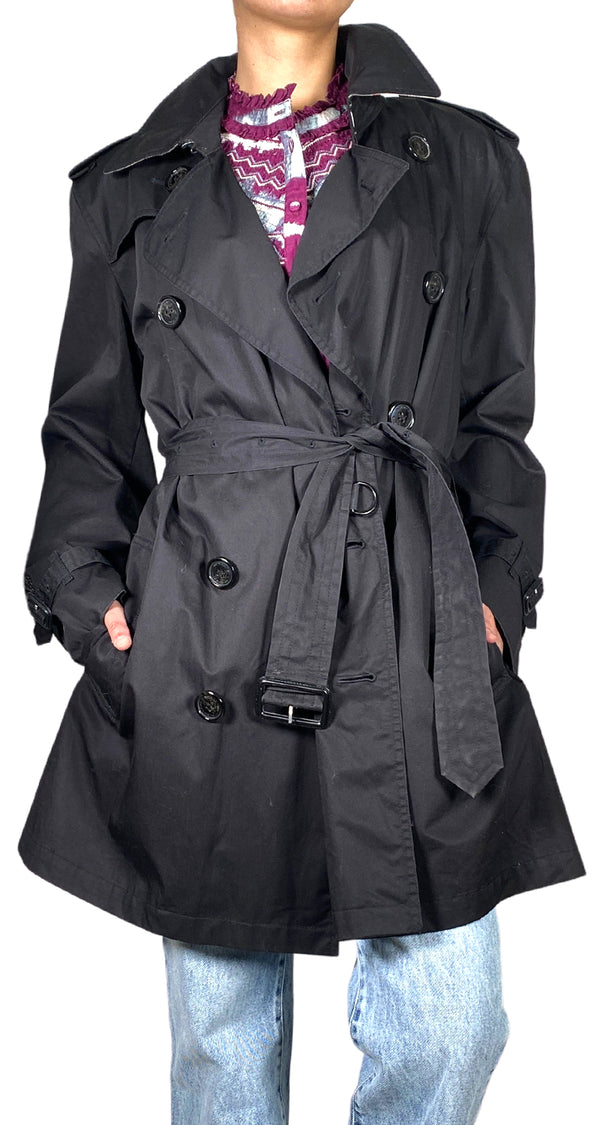 Trench Negro Unisex