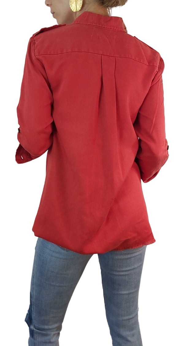 Camisa Oversize Roja