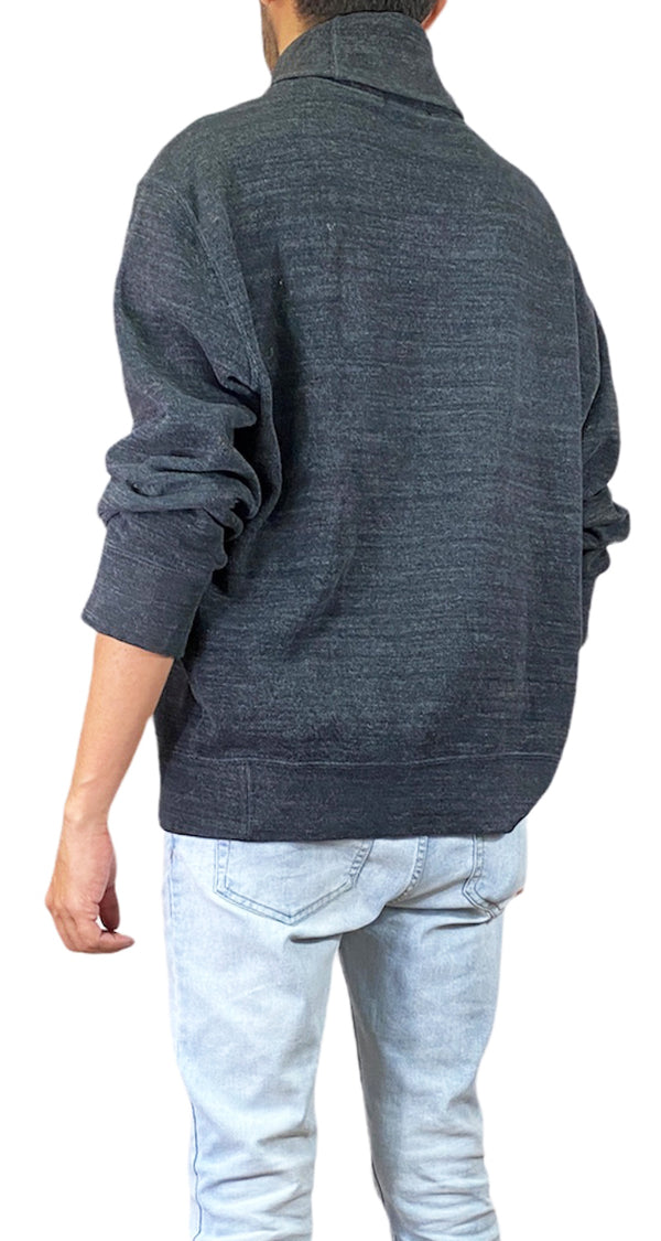 Sweater Gris Cuello Alto