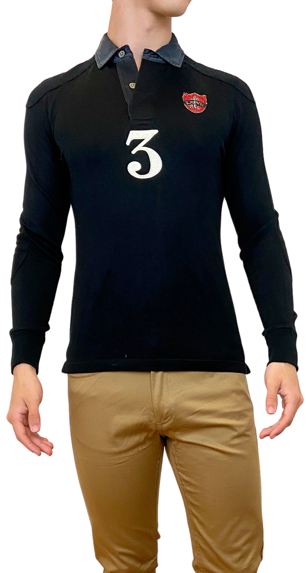 Polera Parches Polo