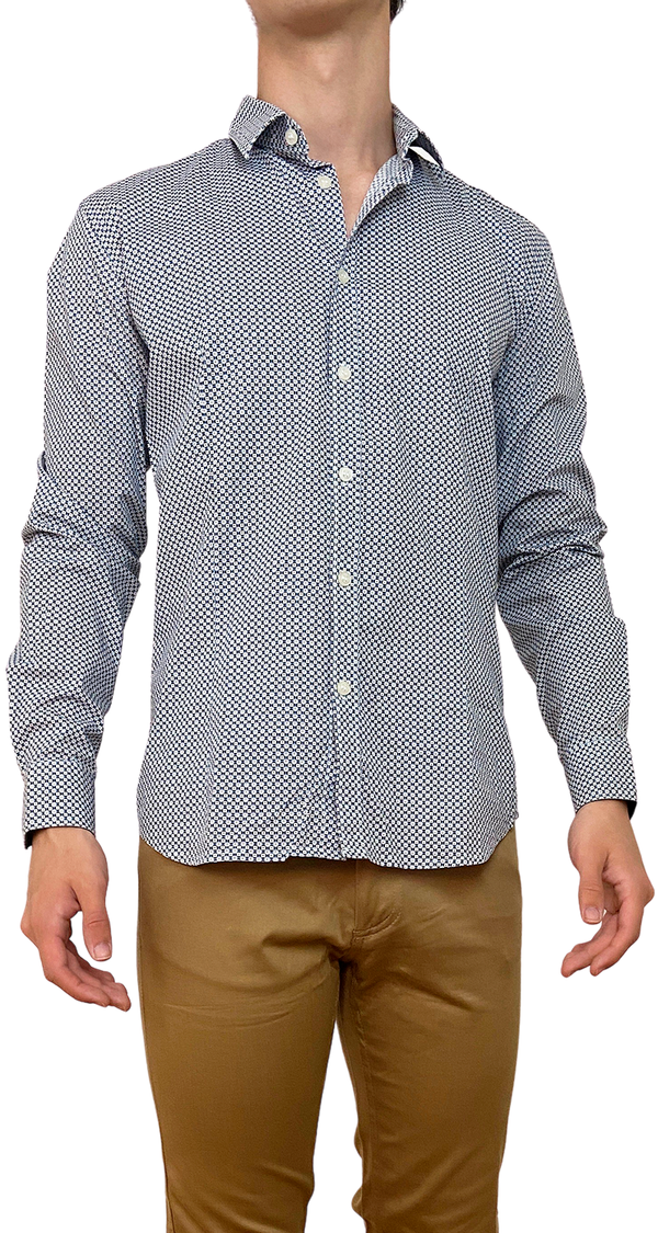 Camisa Slim Fit Estampada