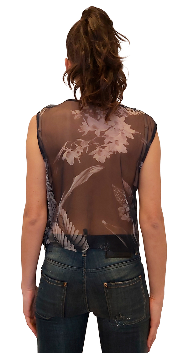 Blusa Floral Print