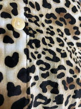 Vestido Camisero Animal Print