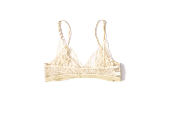 Bralette Encaje Beige