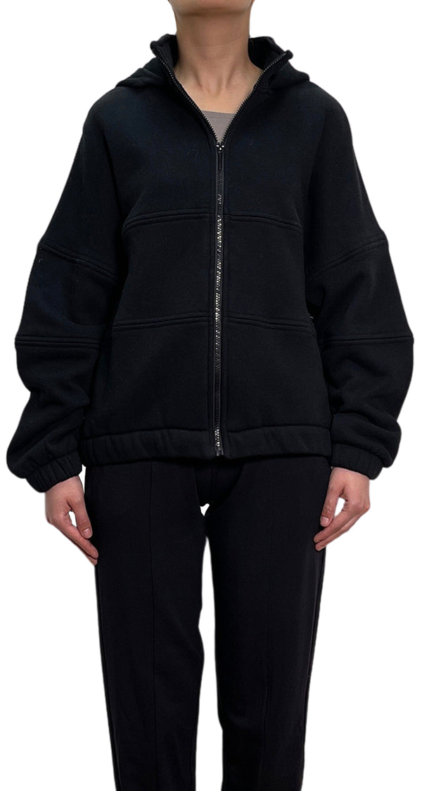 Polerón Street Full Zip Ebony