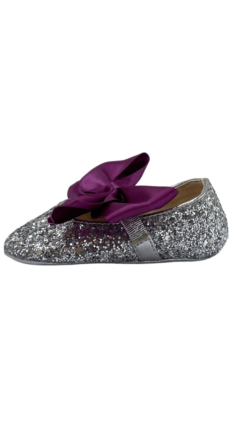 Bailarinas Plateadas Glitter