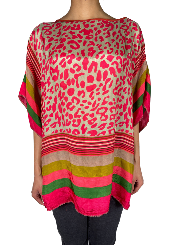 Blusa Multicolor Animal Print