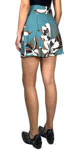 Shorts Verde Estampado