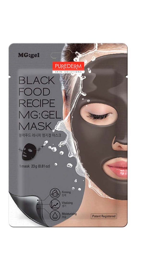 Black Food Recipe Mg: Gel Mask