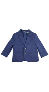 Blazer Azul Lino