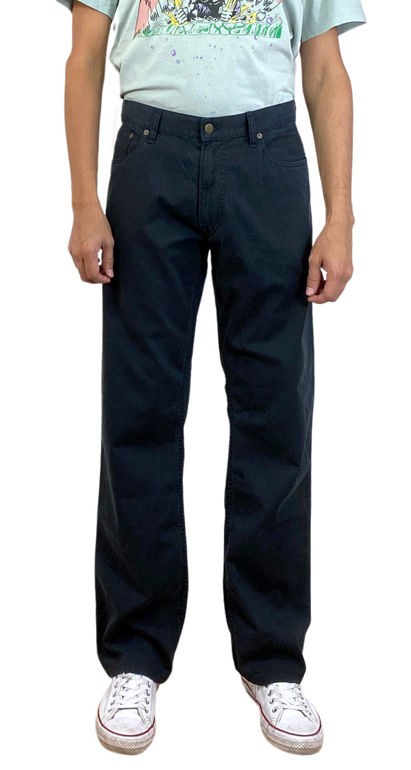 Pantalón Negro de Tela