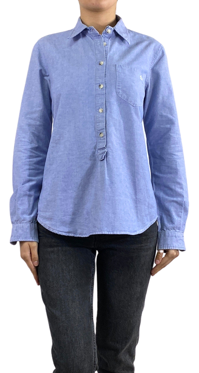 Blusa Denim Azul