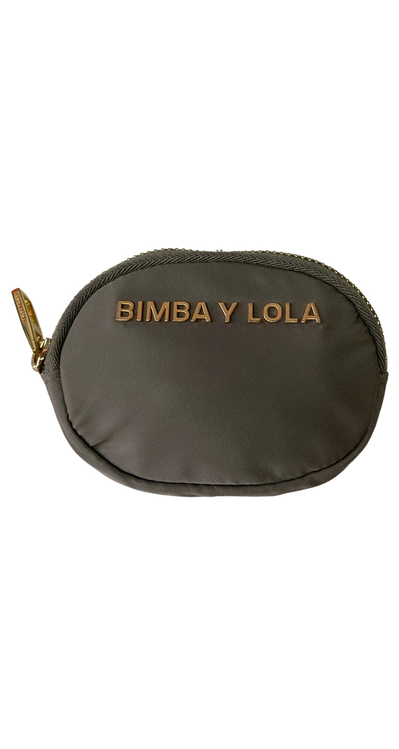 Bimba y Lola: Monedero ovalado nylon verde agua Mujer