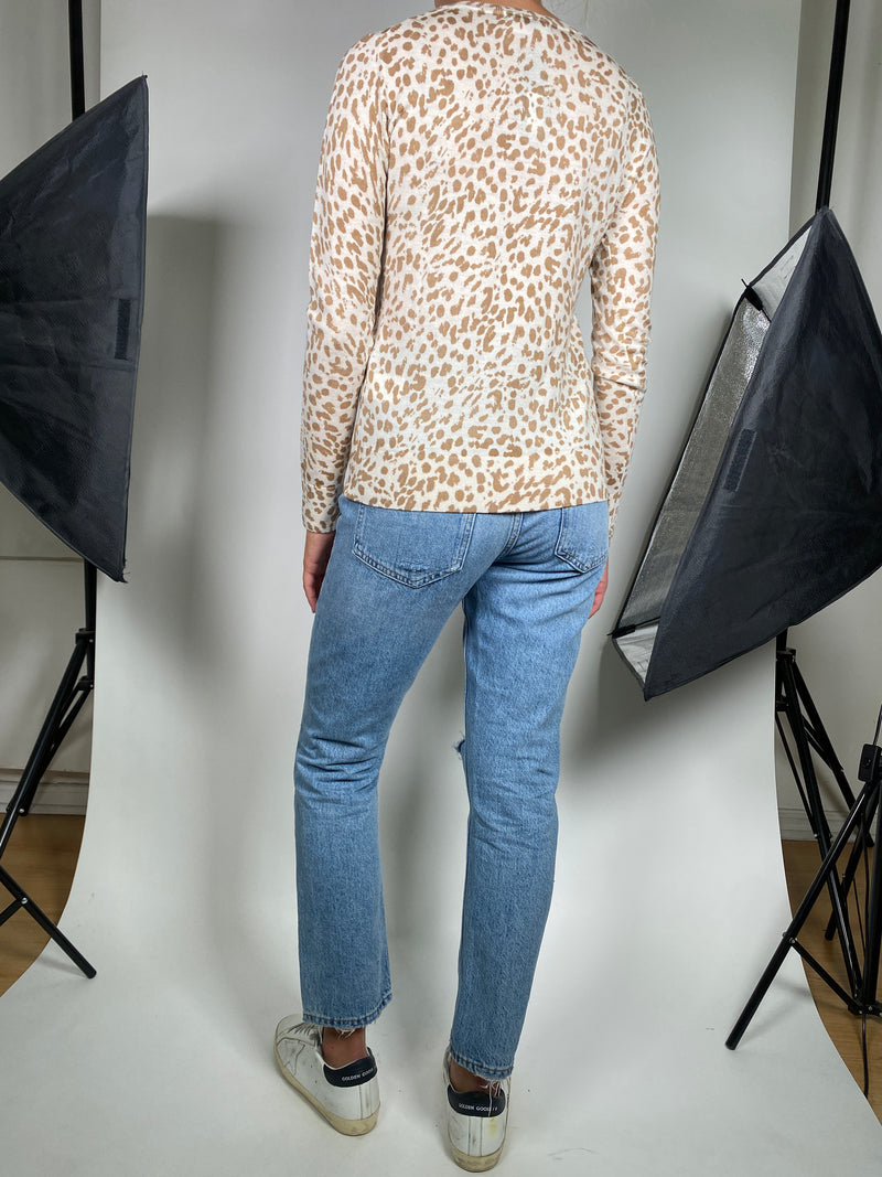 Sweater Animal Print Lana Merino