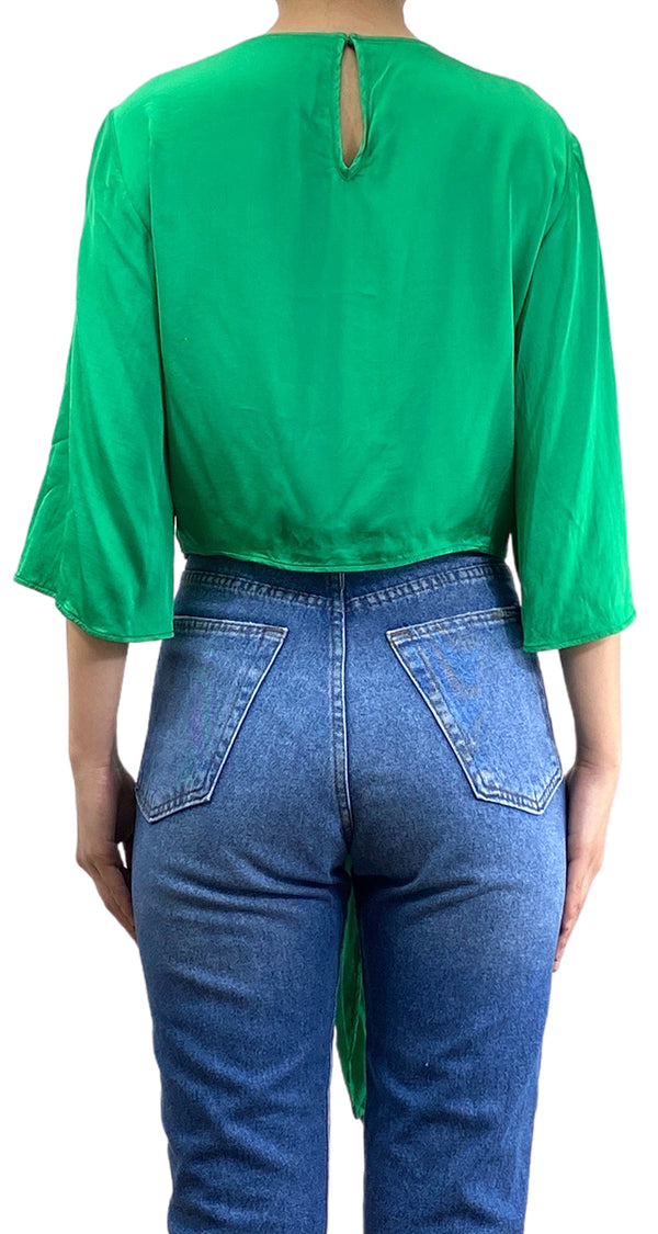 Blusa Verde Lazo