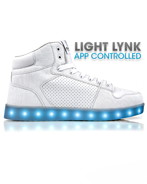 J-Walker - Light Lynk Shoes ( White Leather )