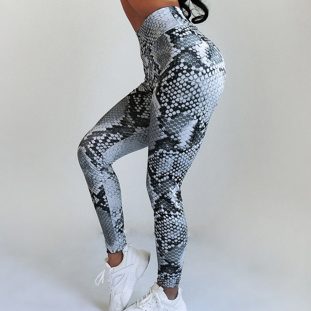 animal print workout leggings