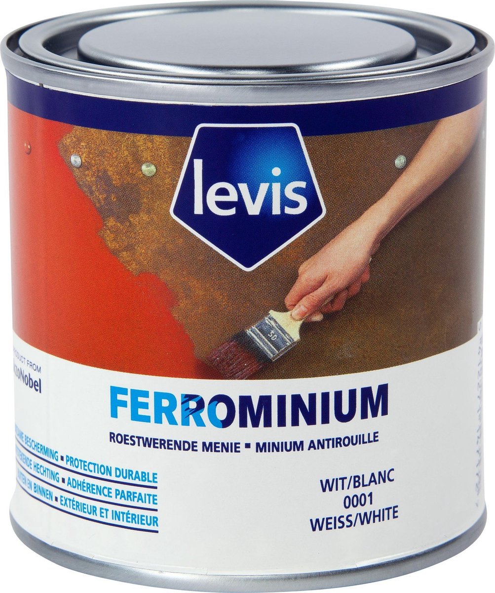 gerucht lezing Sport Levis Ferrominium - Roestwerende Menie - Wit - 0.25L | Verf Koning