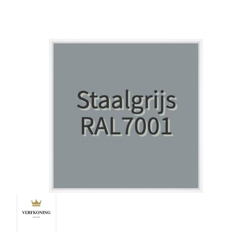 Rust-Oleum 7100 Staalgrijs Ral 7001 – Koning