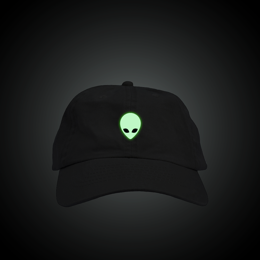 Glow in the Dark Alien Dad Hat – Fresh 