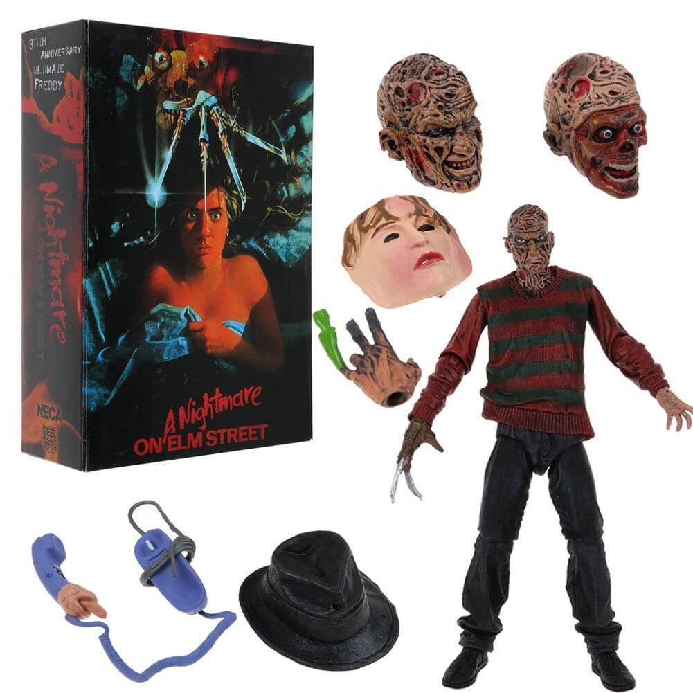 Nightmare On Elm Street Actionfigur 30th Anniversary Ultimate Freddy Krueger 18
