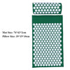 Yoga Acupressure Mat and Pillow Set for Relax Back, Neck and Feet Muscles