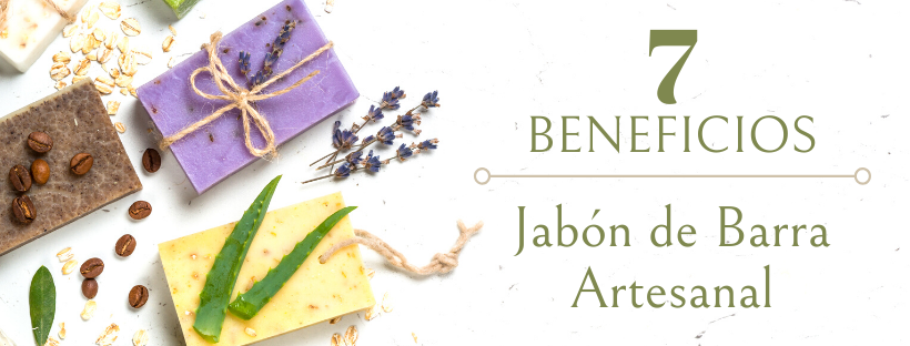 7 Beneficios - Jabon de barra artesanal