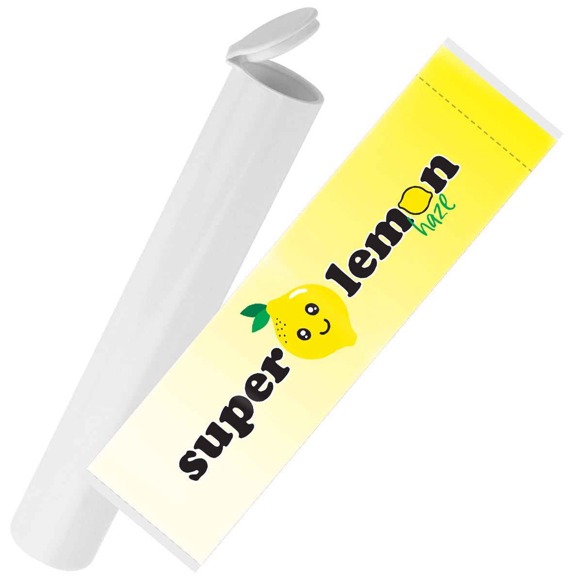 Cali Labels The DailyGrind Lemon Haze Pre-Roll Labels Pre-Roll Tube Stickers x20