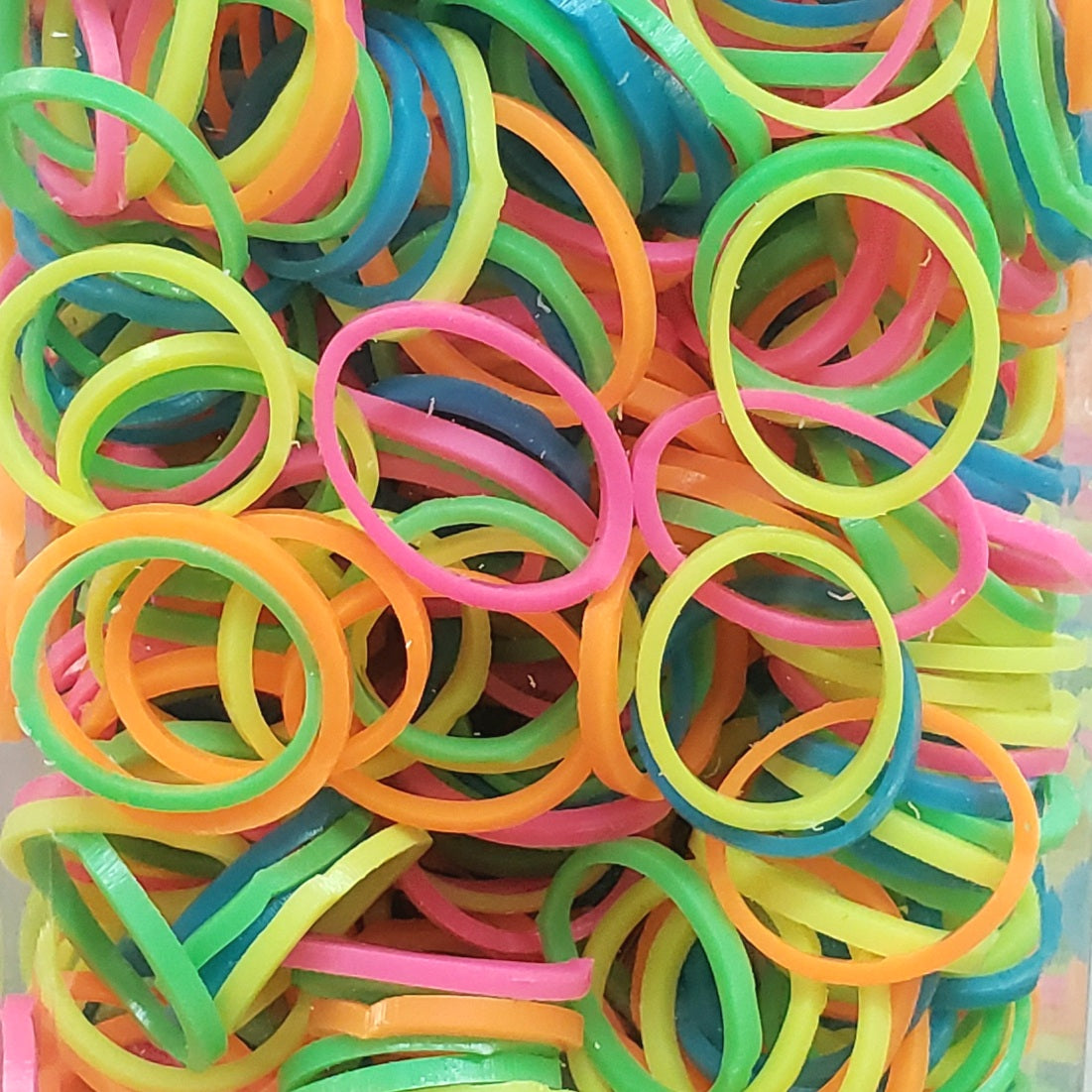 Assorted Color Rubber Band 500 Count 