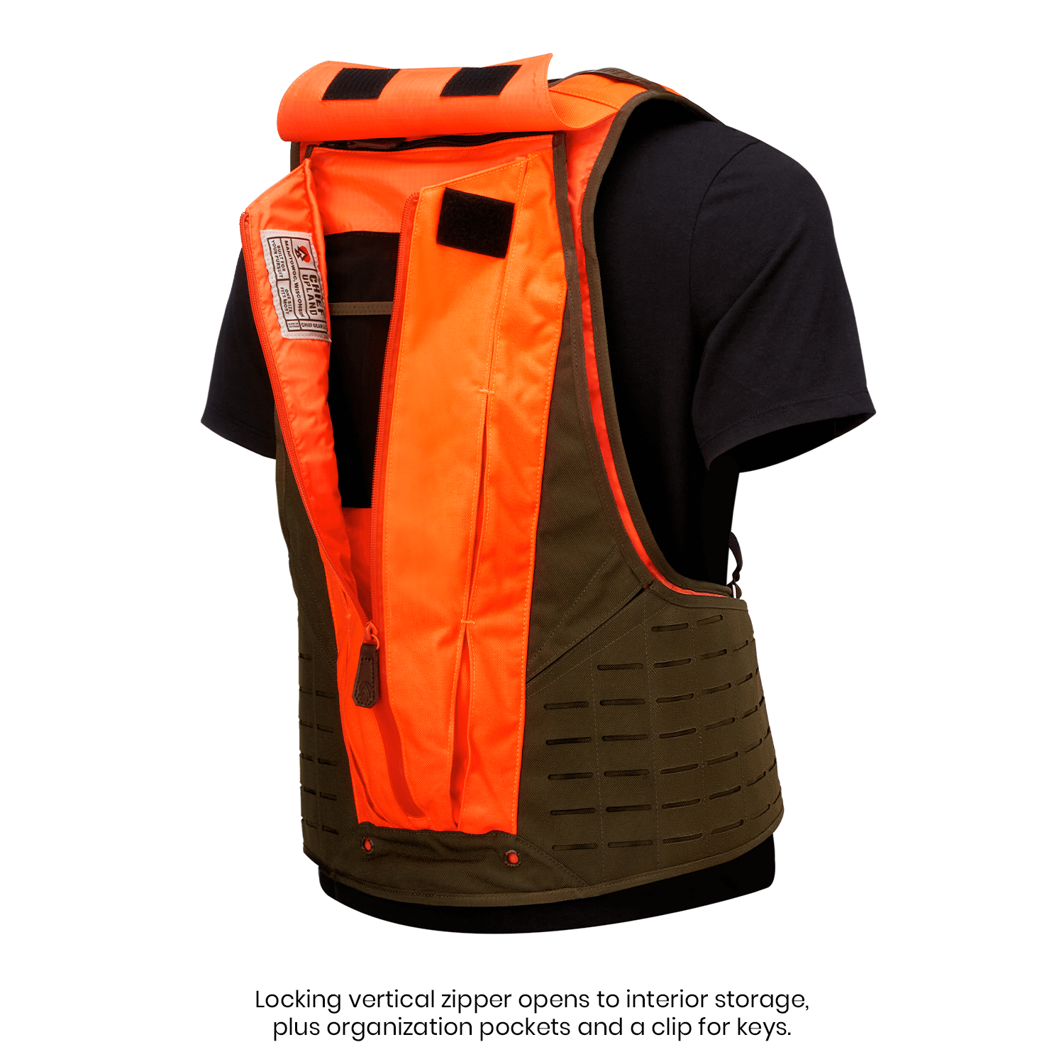 Over/Under Vest - Earth Tone