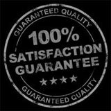100% Satisfaction Guaranteed seal