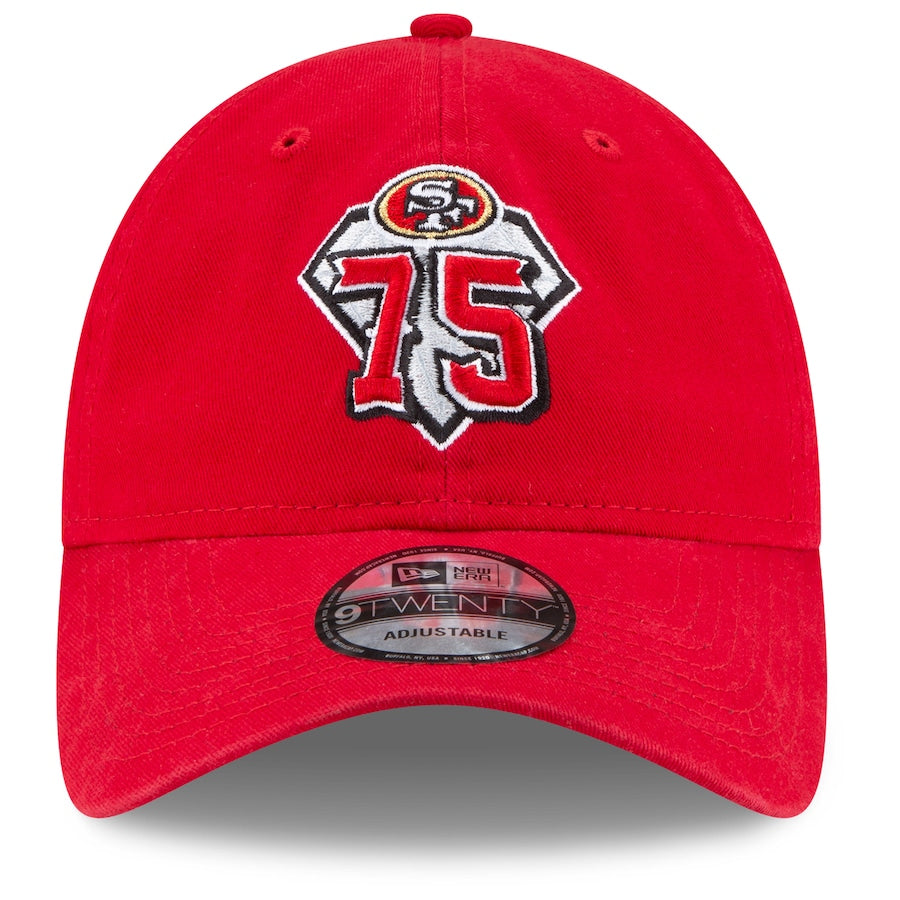 49ers 75th anniversary hat