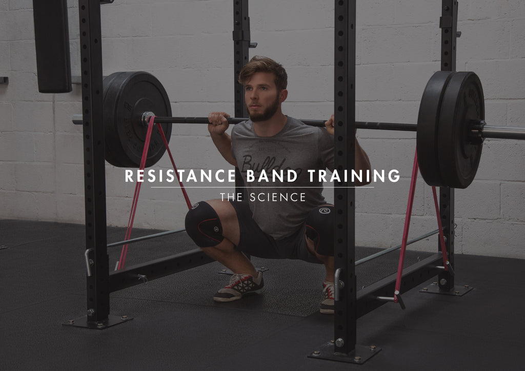 weight training with resistance bands