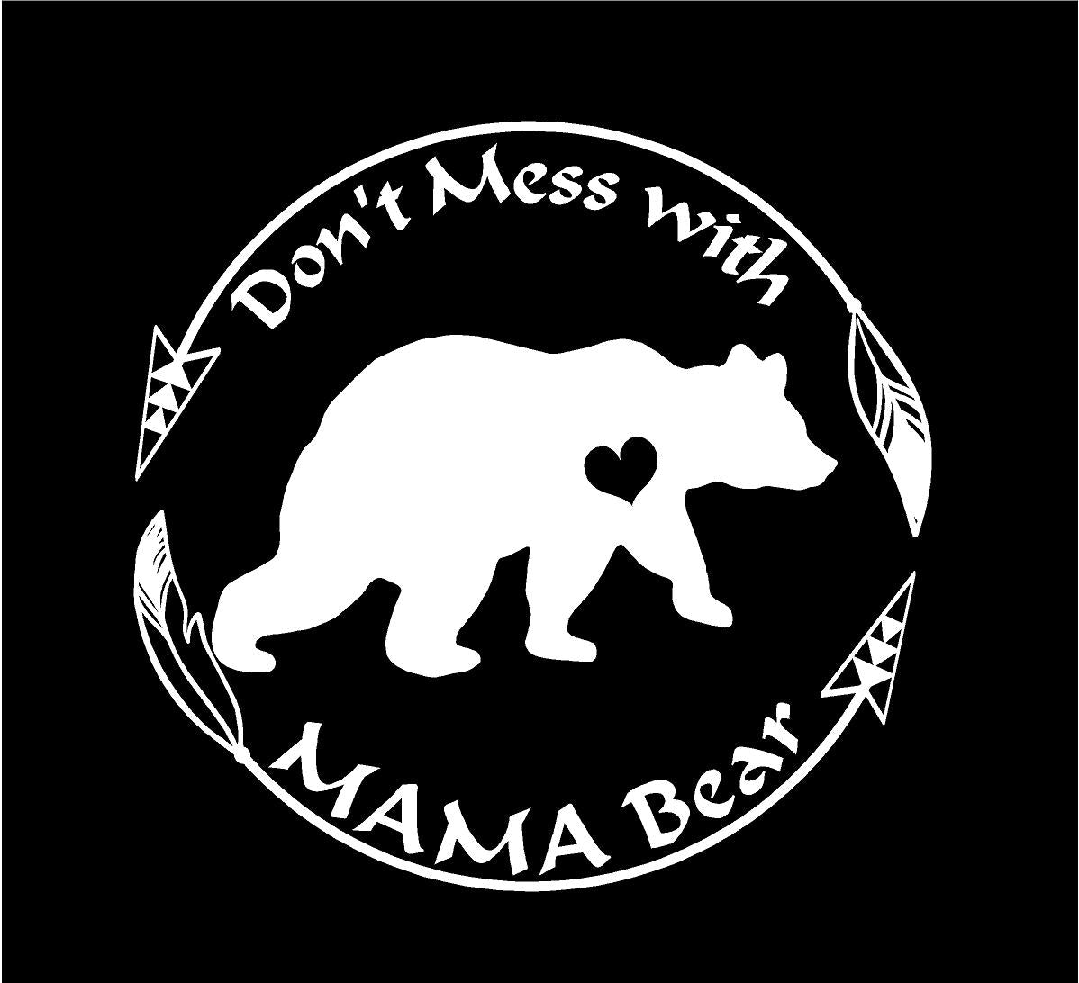 Baby Bear Hide and Seek Champion Baby Bear Decal Car Decals Viny Decals Mama Bear Decal Hit Me Decal Car Decals Mama Bear